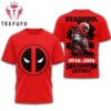Deadpool 10th Anniversary 2016-2026 Red T Shirt 3 Deadpool 10th Anniversary 2016-2026 Red T Shirt