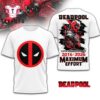 Deadpool 10th Anniversary 2016-2026 White T Shirt