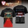 Death Angel ACT III US Tour 2026 3D Shirt
