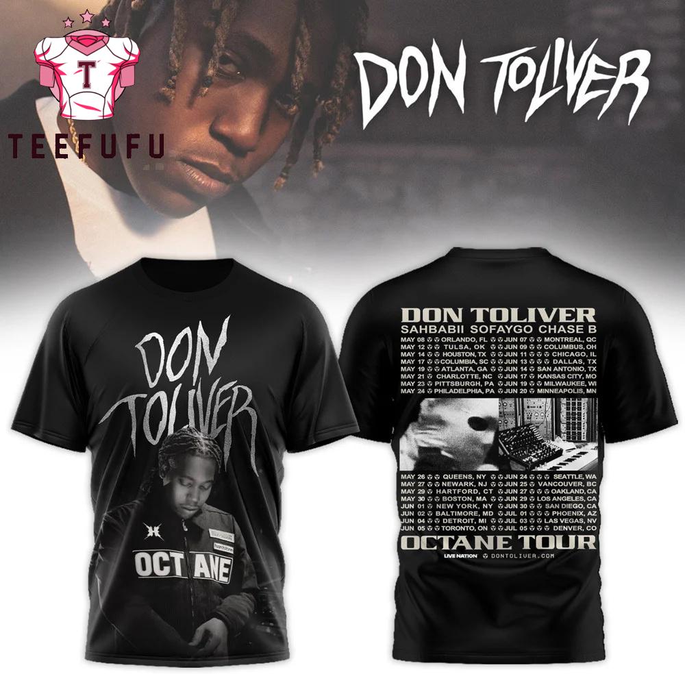 Don Toliver 2026 Octane Tour 3D Shirt