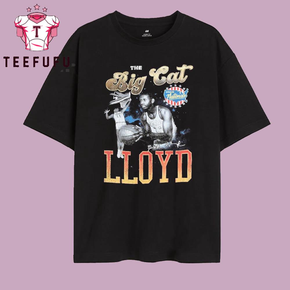 Earl Lloyd Syracuse Nationals 75th Anniversary Pioneers Player T Shirt