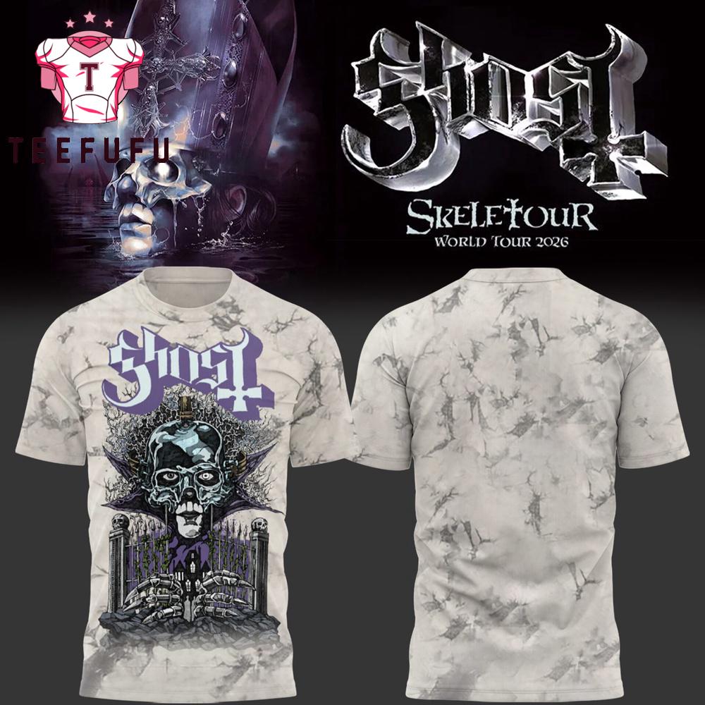 Ghost Band Skele Tour 2026 Special New 3D Shirt