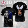Grateful Dead Bob Weir Iconic Music Merch 3D Printed T-Shirt
