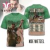Koe Wetzel the Night Champions World Tour 2026 3D Shirt