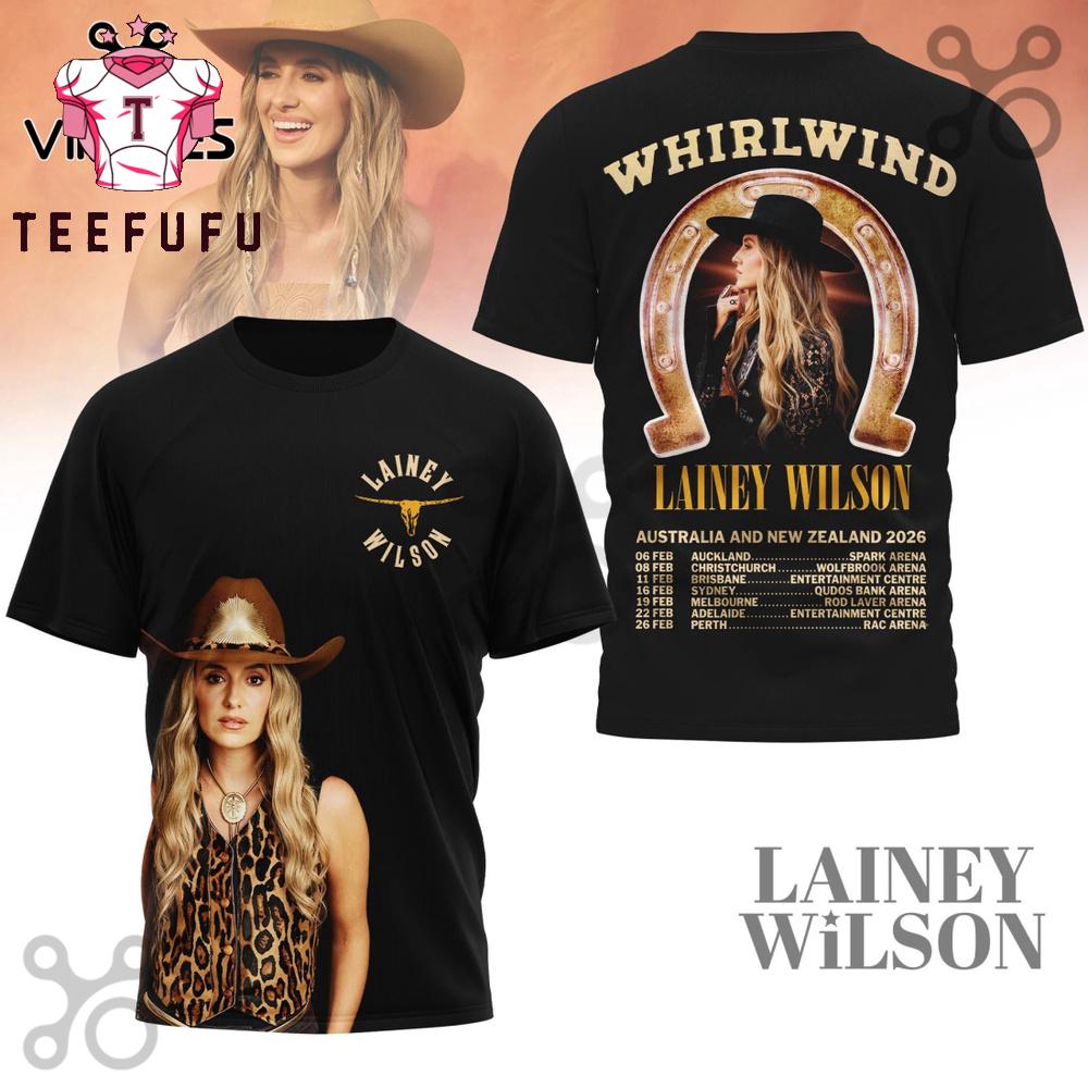 Lainey Wilson Australia And New Zealand 2026 3D Shirt