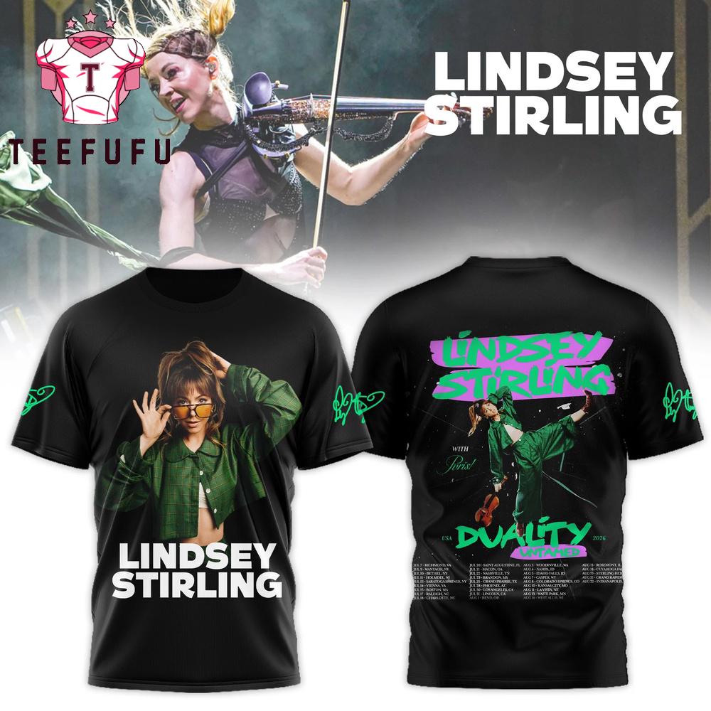 Lindsey Stirling 2026 Tour 3D Shirt
