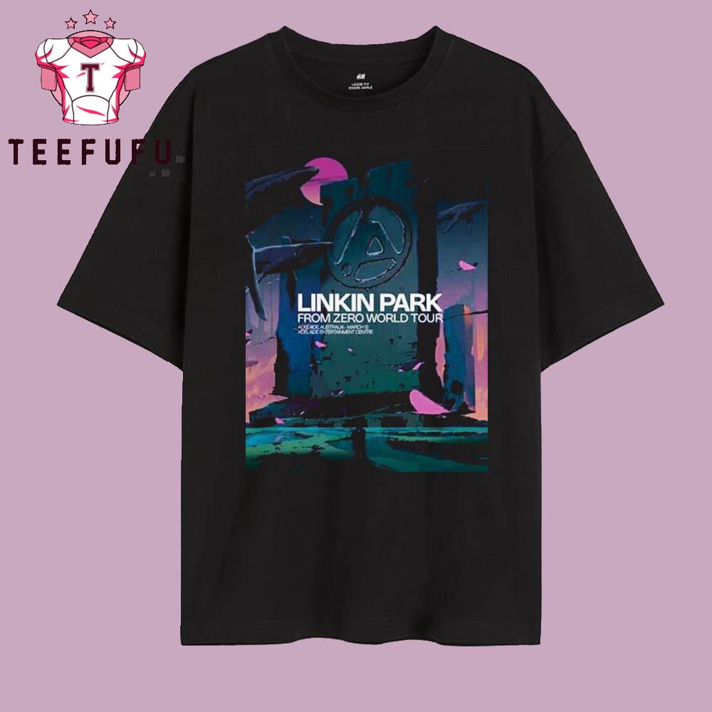 Linkin Park From Zero World Tour Adelaide Australia Gig At Adelaide Entertainment Centre On March 12 2026 T Shirt