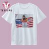 Myles Garrett and Chloe Kim Olympics T Shirt