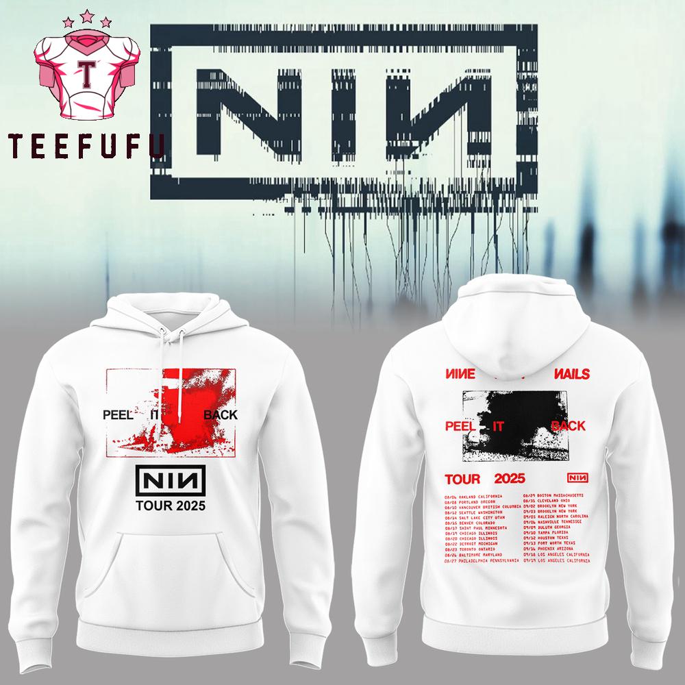 Nine Inch Nails Peel It Back Tour 2026 Limited Edition Hoodie