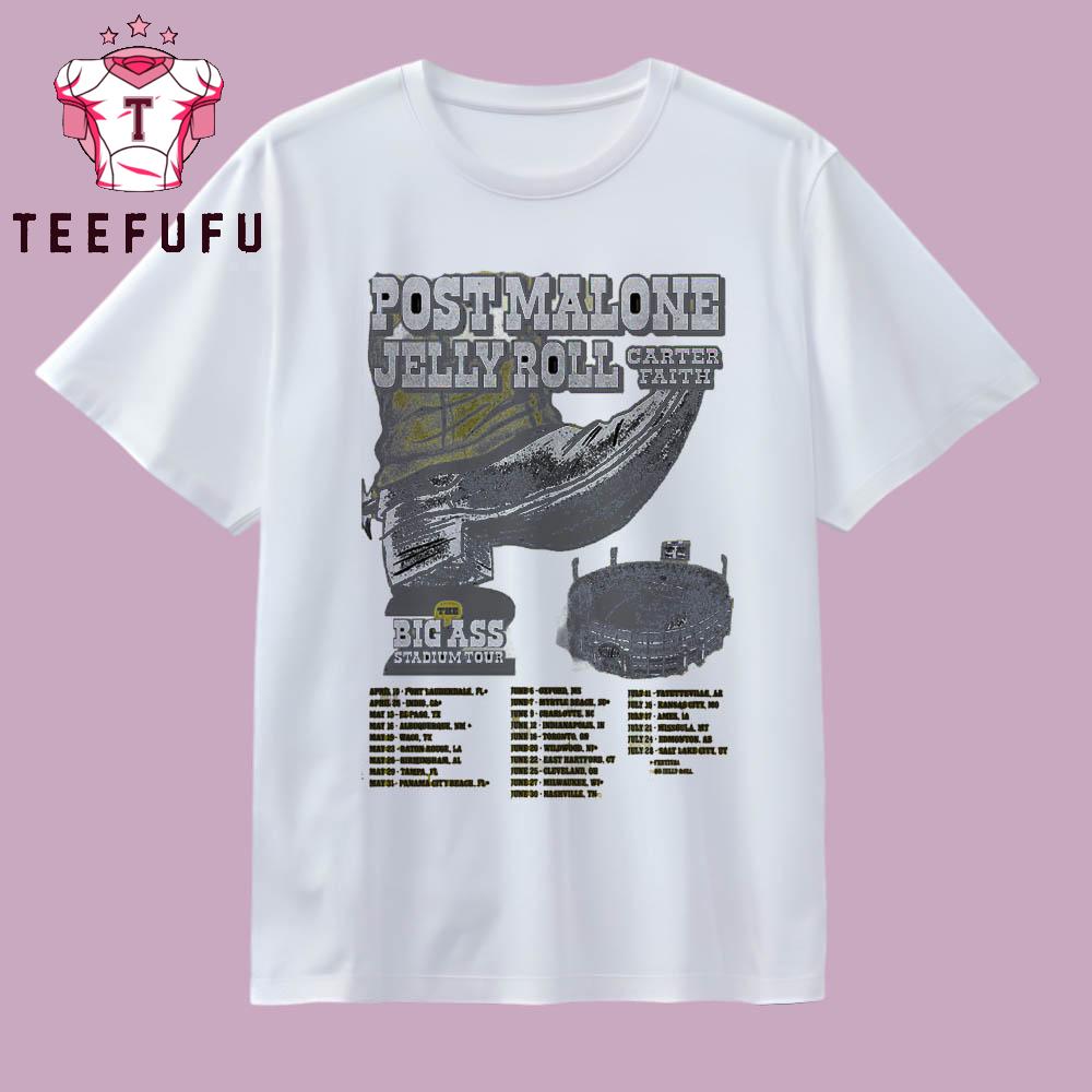 Post Malone Summer Tour 2026 T Shirt