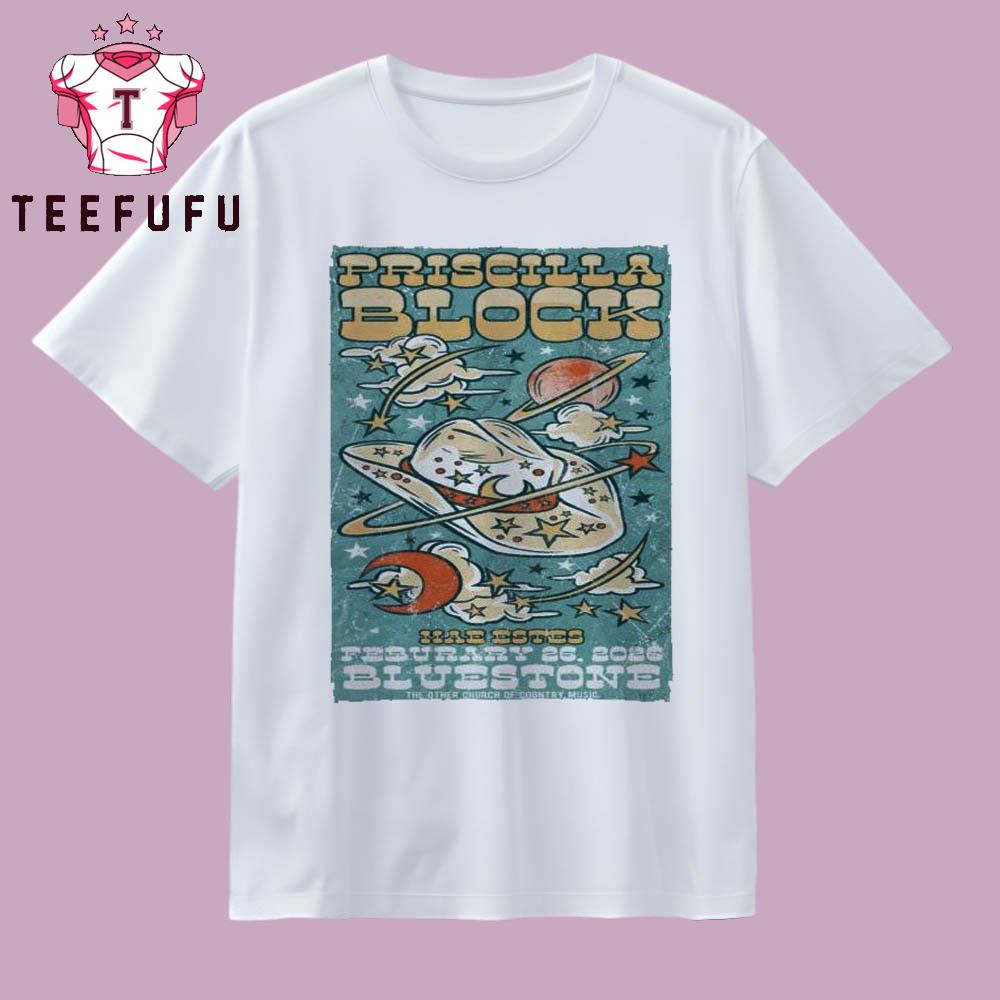 Priscilla Block Feb 26 2026 In Columbus Oh T Shirt