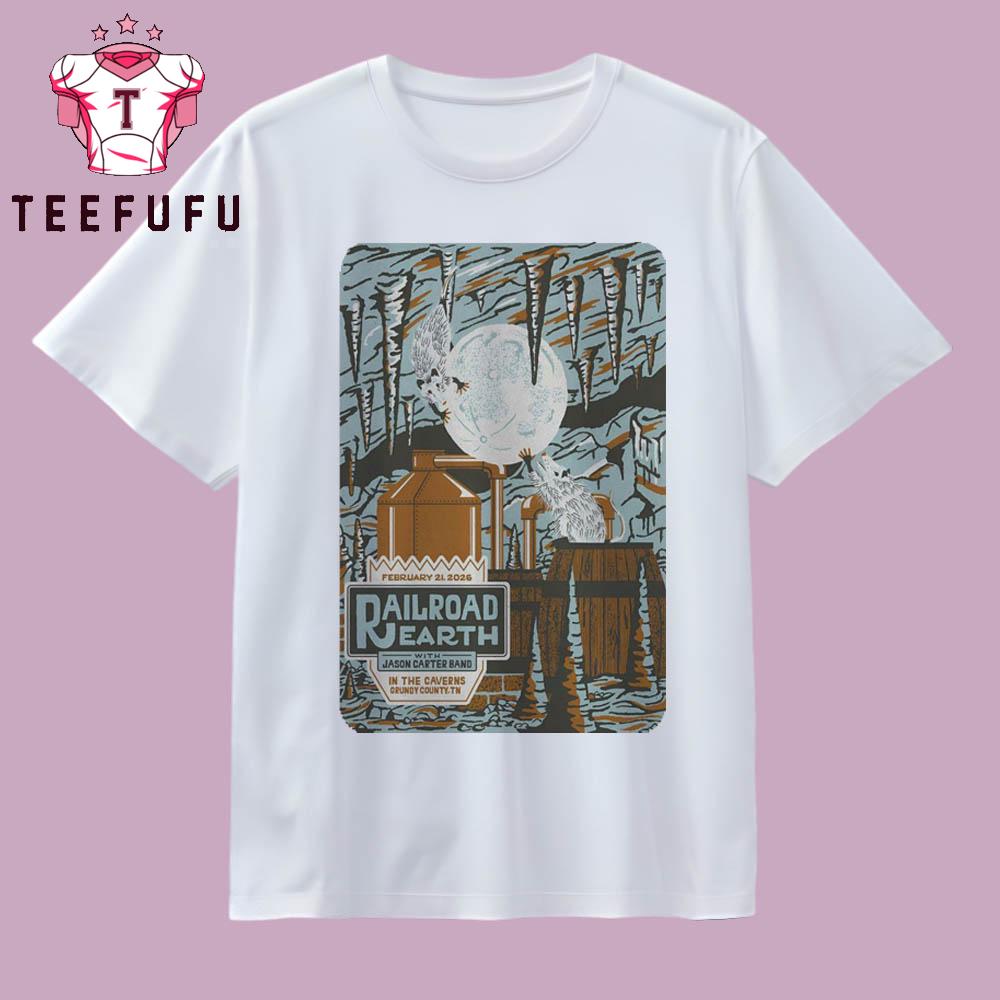 Railroad Earth Grundy County CO TN Feb 21 2026 T Shirt