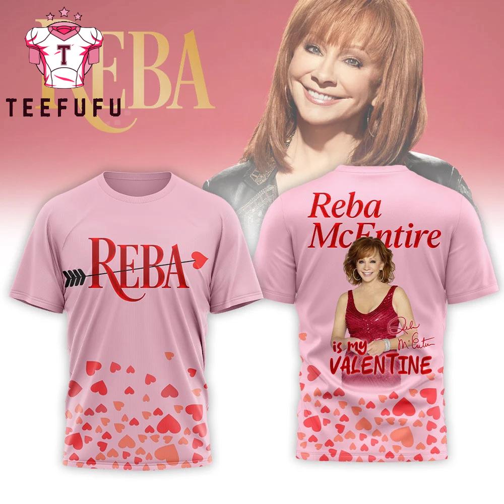 Reba McEntire 2026 Valentine's Day 3D Shirt