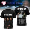 Reik 2026 Tour Schedule 3D Shirt