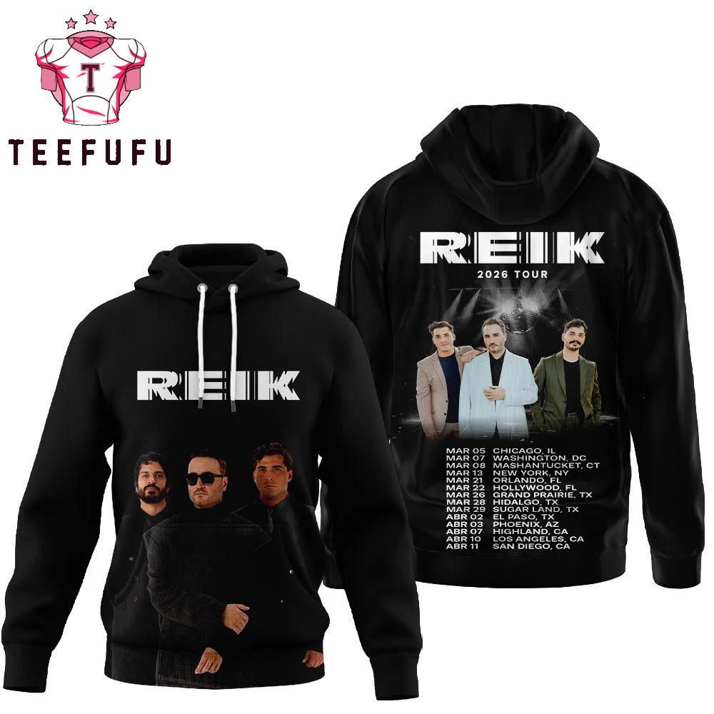 Reik 2026 Tour Schedule Hoodie