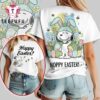 Snoopy Happy Easter 2026 White T Shirt