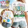 Snoopy Peanut Happy Easter 2026 White T Shirt