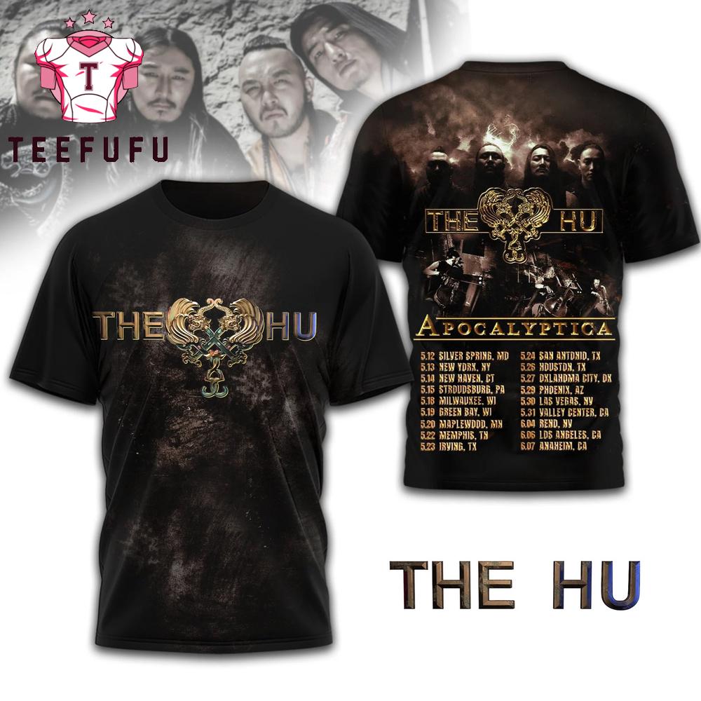 The Hu Apocalyptica 2026 Tour T Shirt