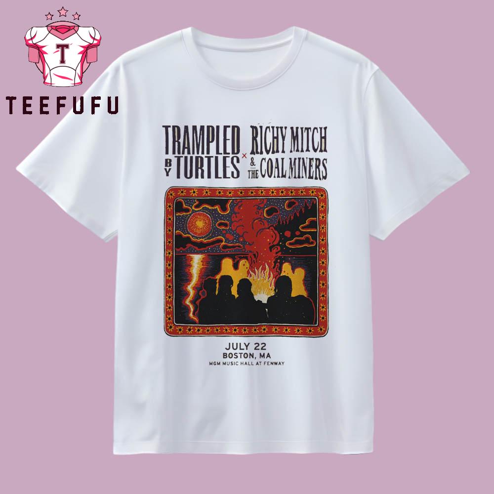 Trampled By Turtles July 22 2026 MGM Music Hall At Fenway Boston, MA T Shirt