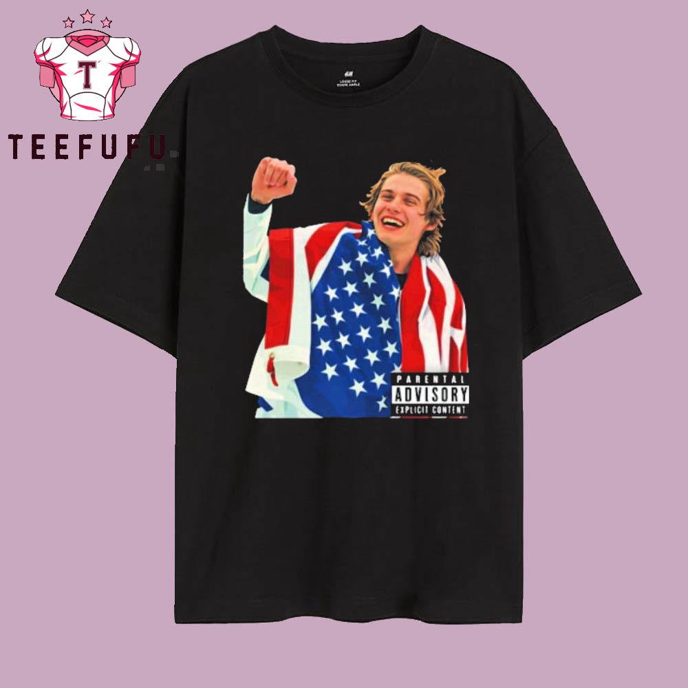 USA Ice Hockey Champions Jack Hughes T Shirt