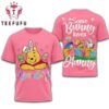 Winnie the Pooh Happy Easter 2026 Pink Shirt