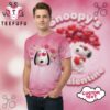 XOXO Snoopy's Custom Name 3D Shirt 3 XOXO Snoopy's Custom Name 3D Shirt
