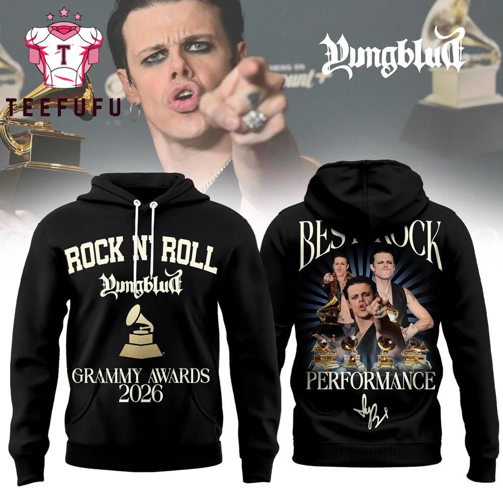 Yungblud Rock N Roll Grammy Awards 2026 Hoodie