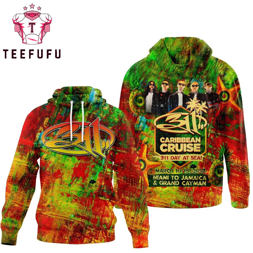 311 Band 2026 Tour Las Vegas Hoodie