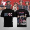 ACDC Band 250th USA Anniversary Black T Shirt