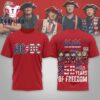 ACDC Band 250th USA Anniversary Red T Shirt