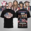Aerosmith 250th USA Anniversary Black T Shirt
