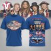 Aerosmith 250th USA Anniversary Blue T Shirt