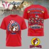 Buc-ee's 250th Anniversary 1776-2026 America Flag Red T Shirt