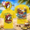 Buc-ee's Floats Well With Otters Yellow T Shirt