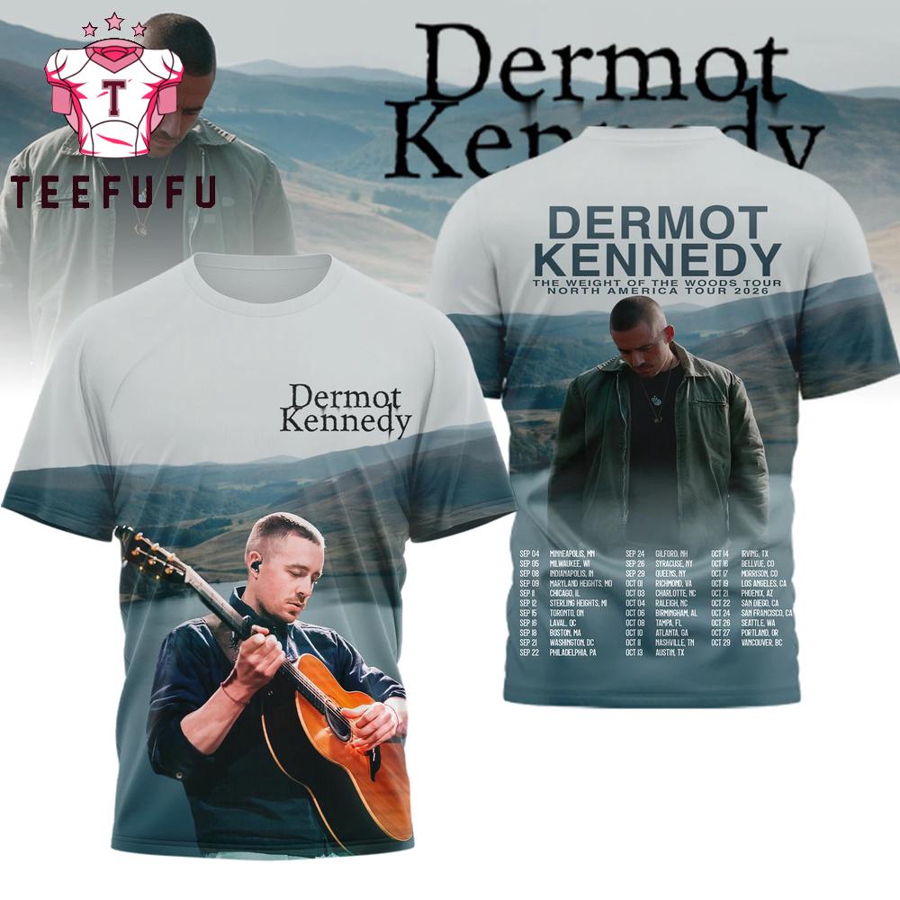 Dermot Kennedy North America Tour 2026 T Shirt