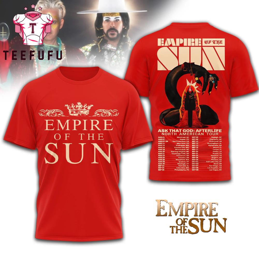 Empire of the Sun North American Tour 2026 T Shirt