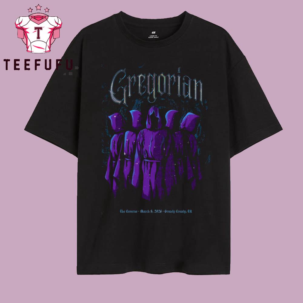 Gregorian Mar 8 2026 The Caverns In Pelham TN T Shirt