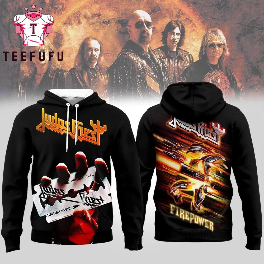 Judas Priest Fire Power 2026 Hoodie