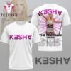 Kesha The Freedom Tour 2026 White Design T Shirt