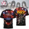 Kiss Rocking America 1776-2026 250 Years Loud T Shirt