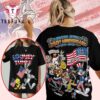 Looney Tunes Celebrating America's 250th Anniversary Black T Shirt