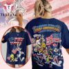 Looney Tunes Celebrating America's 250th Anniversary Blue T Shirt