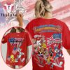 Looney Tunes Celebrating America's 250th Anniversary Red T Shirt 3 Looney Tunes Celebrating America's 250th Anniversary Red T Shirt