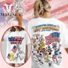 Looney Tunes Celebrating America's 250th Anniversary White T Shirt
