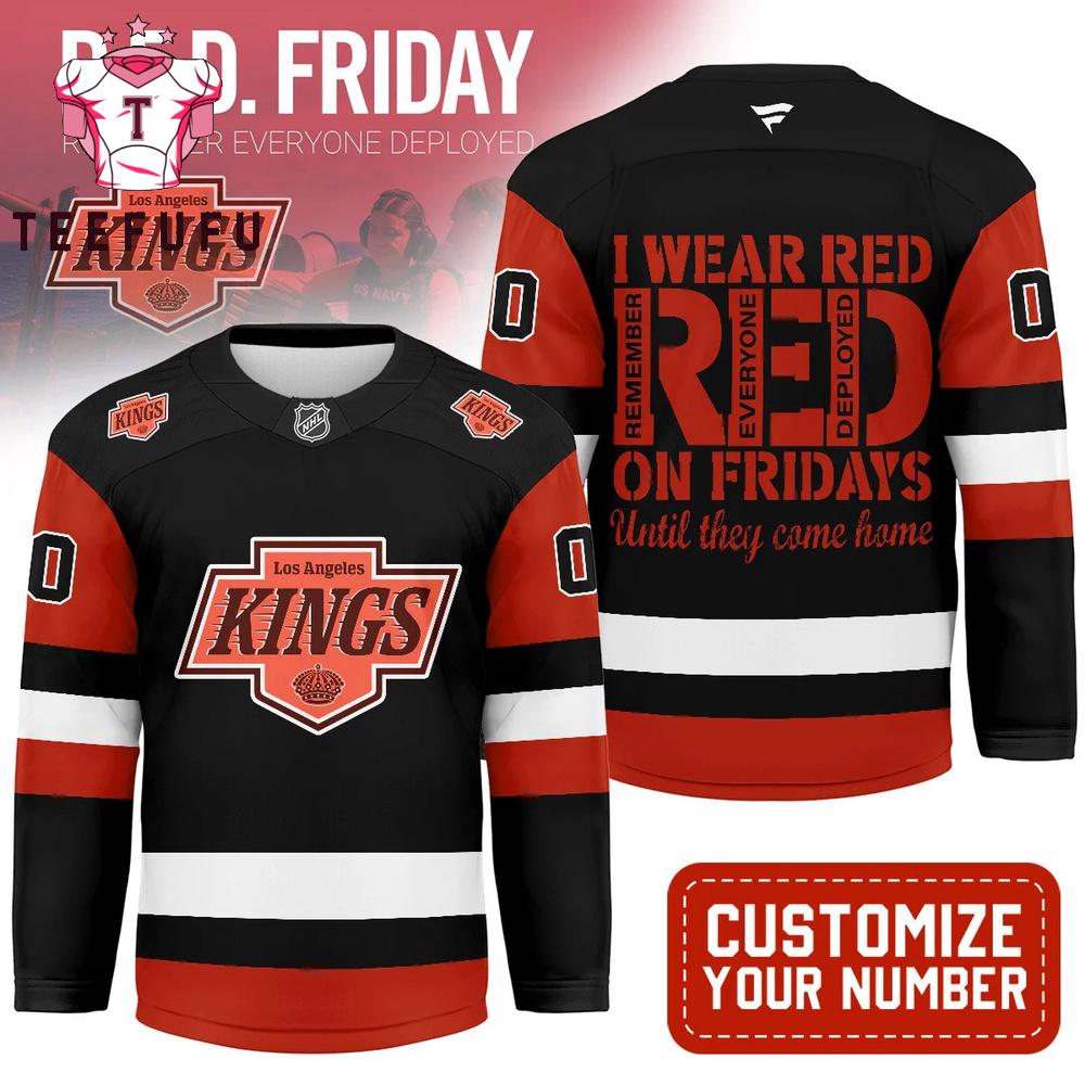 Los Angeles Kings NHL Red Friday Hockey Jersey
