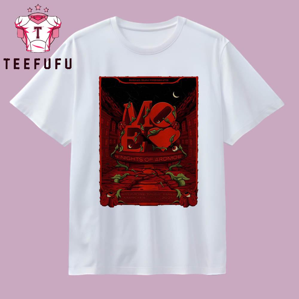 Moe. Ardmore PA 3 2026 T Shirt