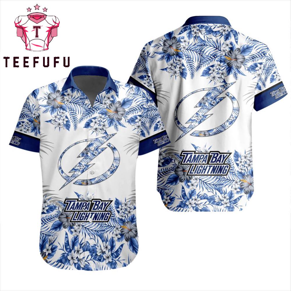 NHL Tampa Bay Lightning Special New Button Hawaiian Shirt