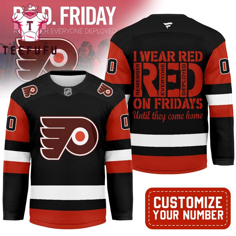 Philadelphia Flyers NHL Red Friday Hockey Jersey
