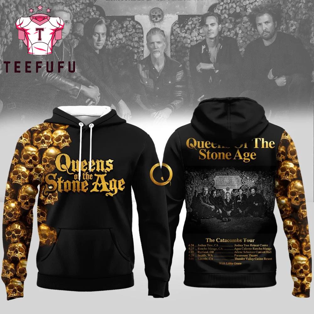Queens of the Stone Age The Catacombs Tour 2026 Hoodie