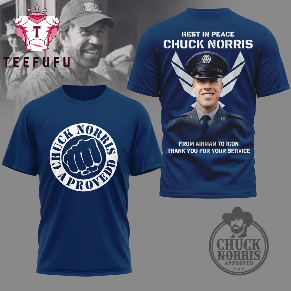 Rest in Peace Chuck Norris 3D T Shirt